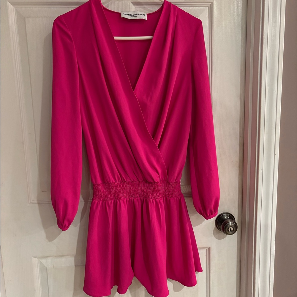 Amanda Uprichard Women's Pink Dress
Size XS • Like new condition